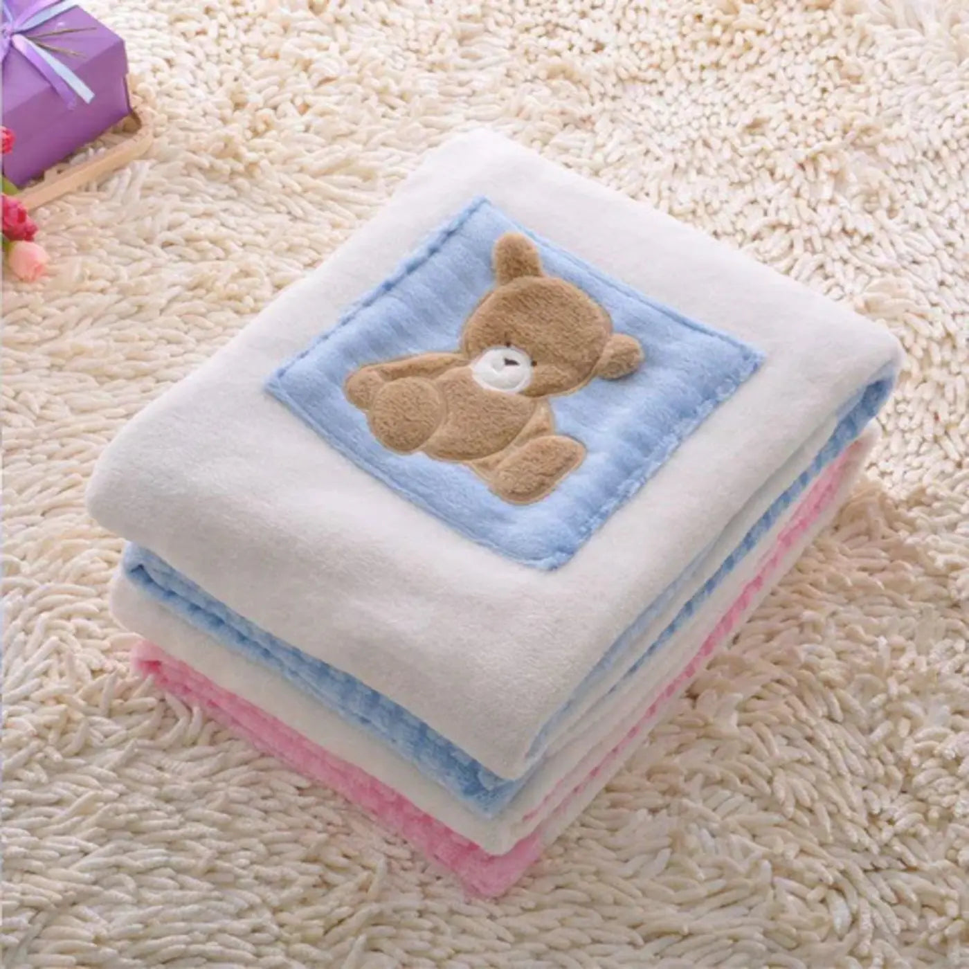 Amul Baby Blue Blanket