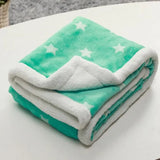 Asteria Baby Green Blanket