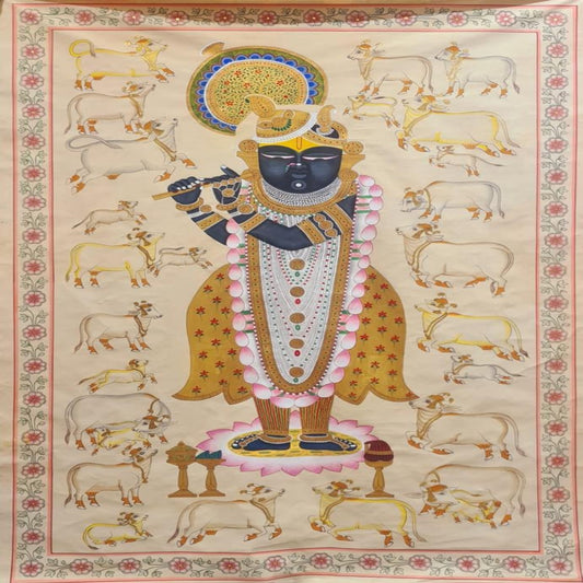 Bala Krishna Pichwai Painting