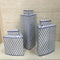 Beautiful Blue And White Vases Set of 3