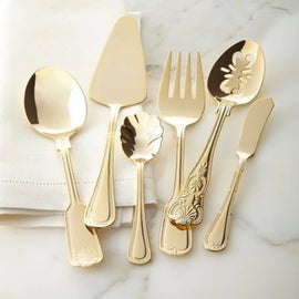 Clinton Gold Finish Cutlery Set