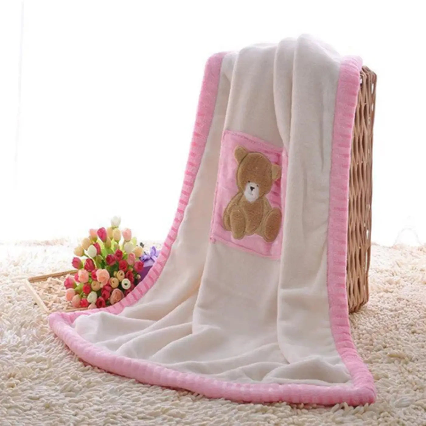 Dhuni Baby Pink Blanket