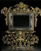 Echo Stylish Gold Leaf Mirrors