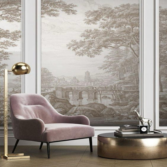 Elegant Embossed Patterns Wallpaper