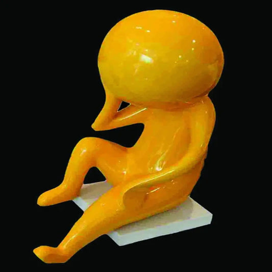 Fletcher Yellow Boy Sculpture