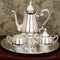 Grace Luxury Silver Plated Tea Set