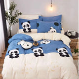 Halpret Blue Bed Set