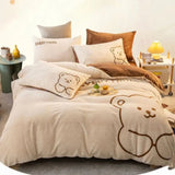 Jair Cream Bed Set