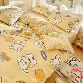 JungleTales Themed Kids' Bedsheets