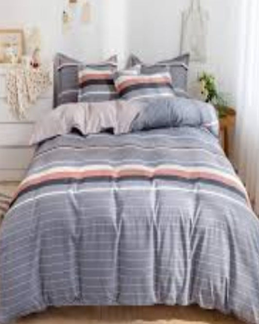 Kaiser Grey Bedsheet Set