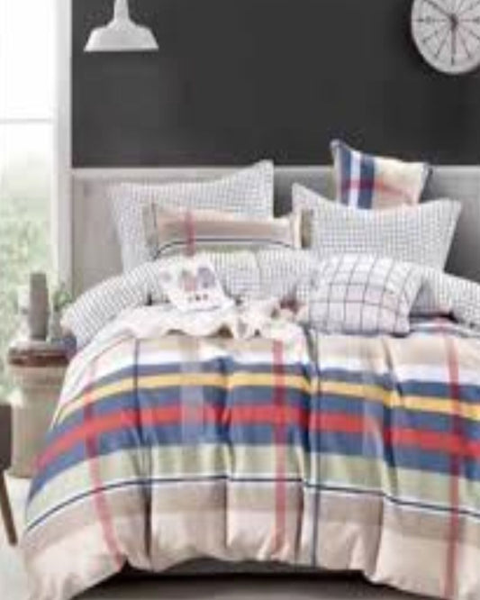 Kaiser Grey Bedsheet Set