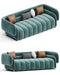 Light Blue Luxury 3 Seater Sofa Set