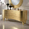 Luci Gold Leaf Luxury Console Table