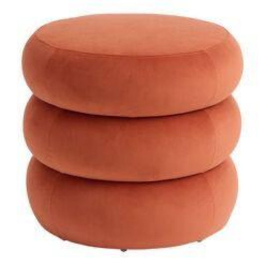 Luxe Leather Square Ottomans