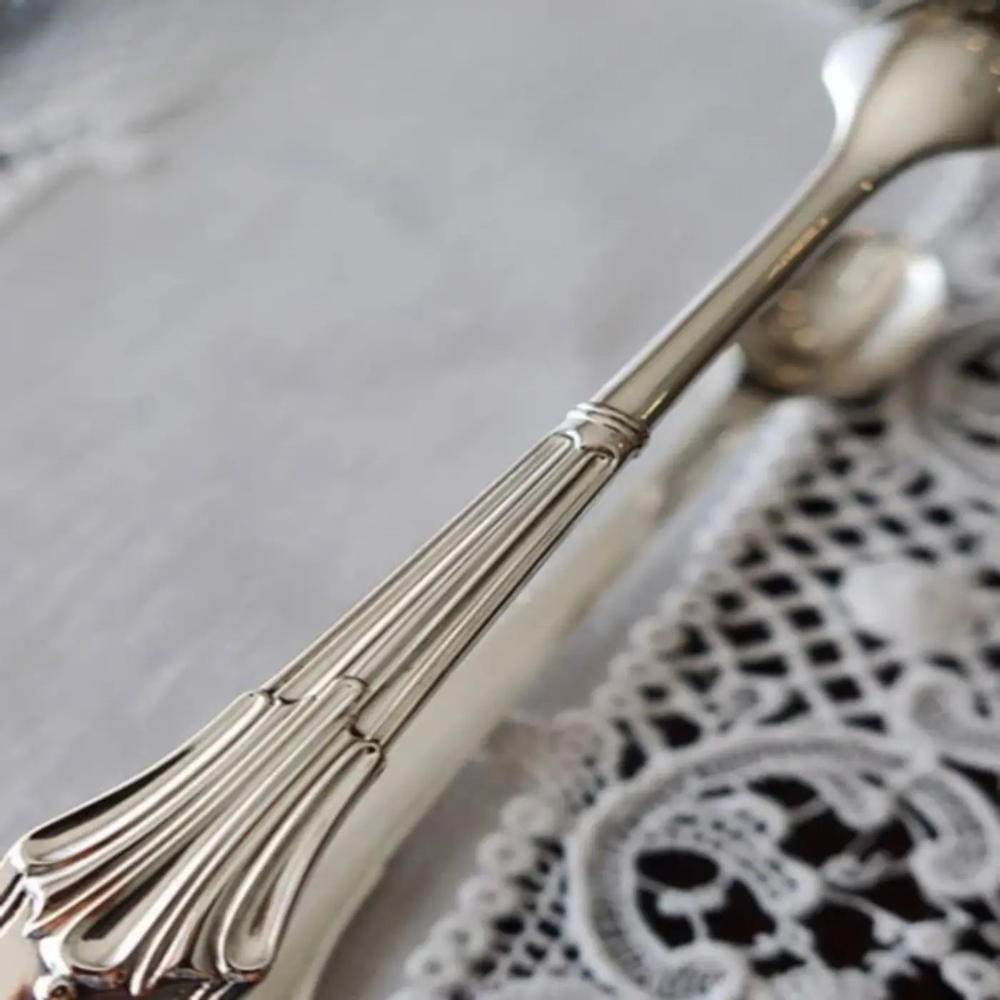 Mingle Luxury Silver Plated Spoon