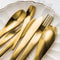 Oxakia Golden Cutlery Set