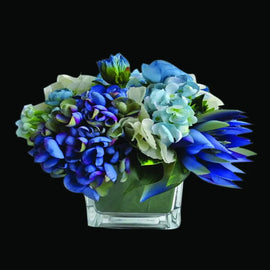 Premium Quality Blue Artificial Flowers