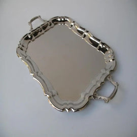 Pristine Stylish Silver Plated Tray