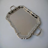 Pristine Stylish Silver Plated Tray