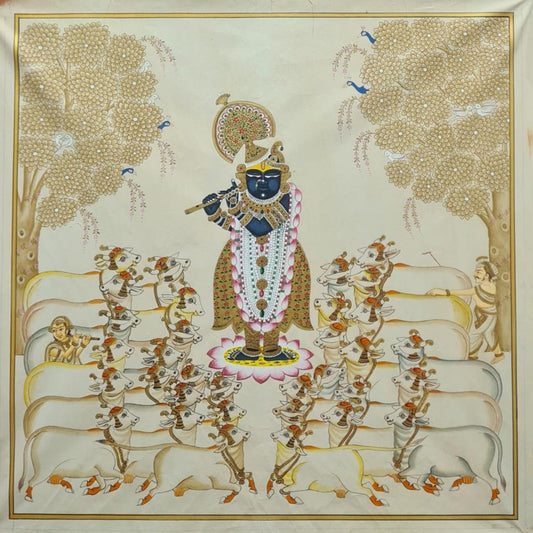 Rama Cow Pichwai Painting