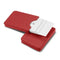 Red Leather Card Holder