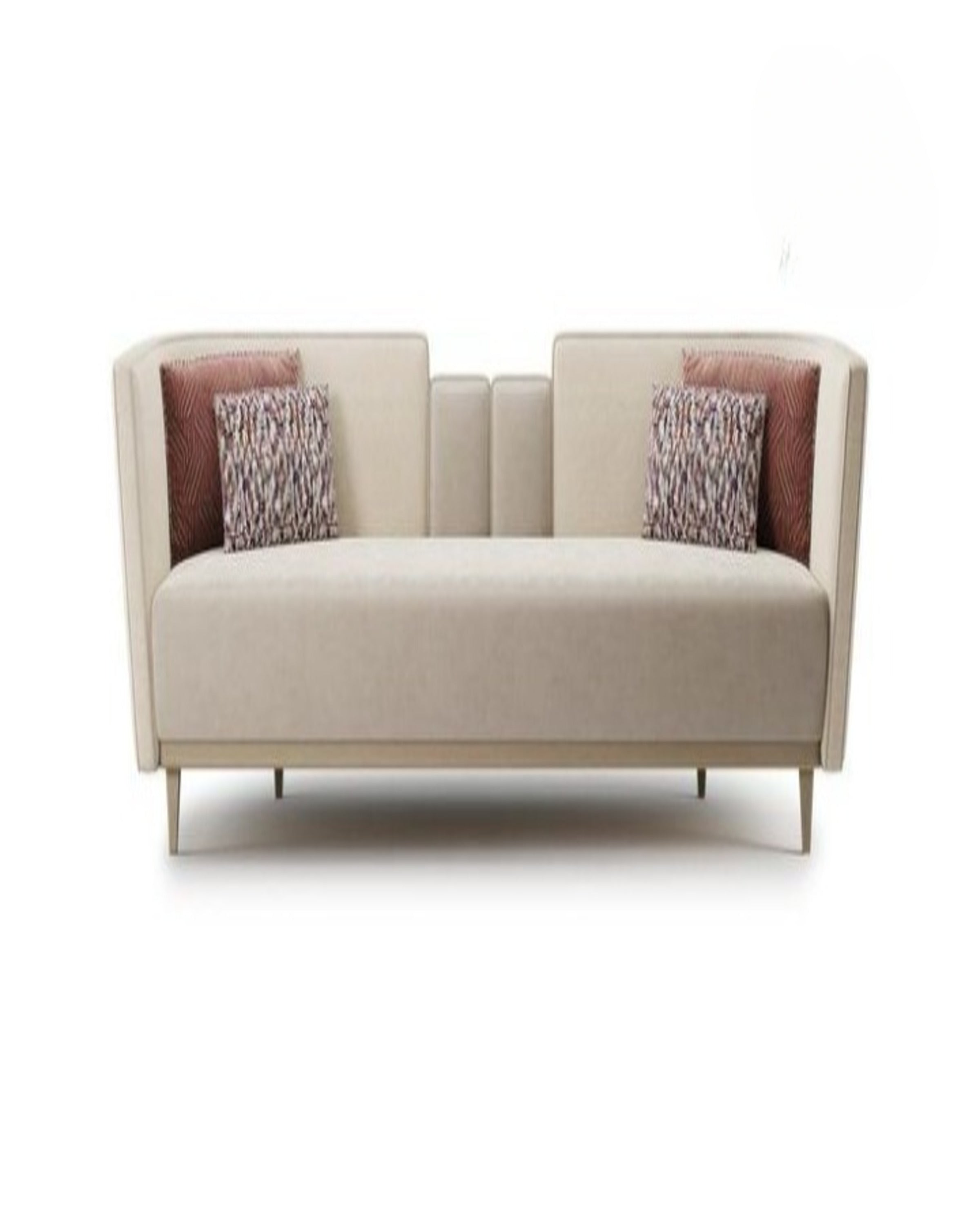 Sleek Stylish 2 Seater Sofa Set