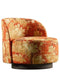 Textured Round Sofa Chair