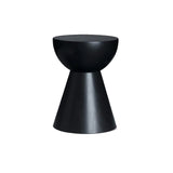 Alisha Black Luxury Round Side Tables