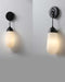 Barclay Led Set Of 2 Luxury Black Modern Bedroom Lights