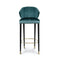 Emmanuel Ocean Blue Bar Stools