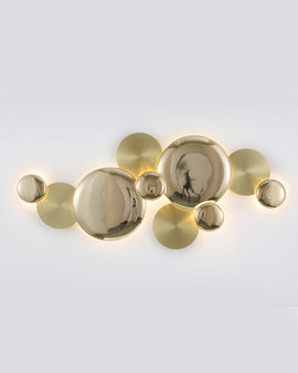 Krishi Golden Modern Living Room Lights