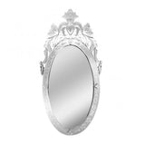 Vintage Murano Oval Wall Mirror