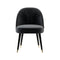 Afrivan Modern Black Dining Chairs