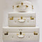 Rosalie White leather Cosmetic boxes