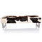 Briella Black And White Color Modern Dining Benches