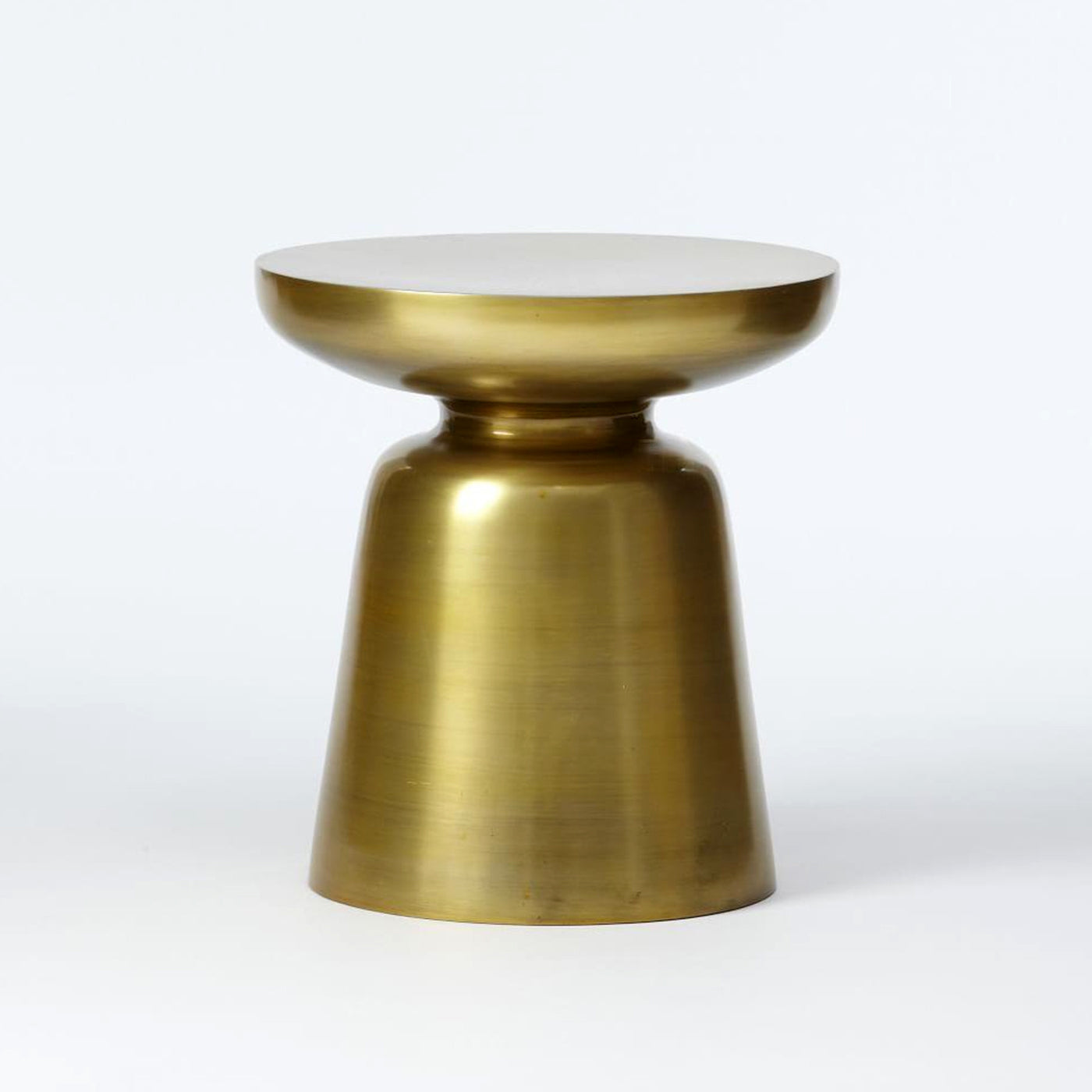 William Round Golden Side Tables