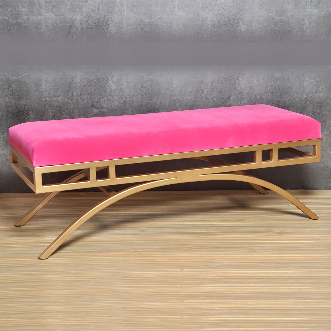 Legend Luxury Pink Dining Benches