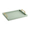 Marley Modern Teal Green Tray