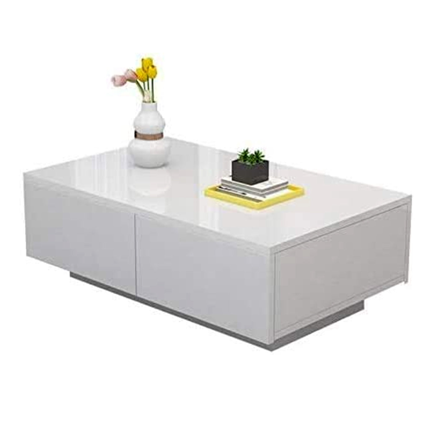 Bering White Square Coffee Tables