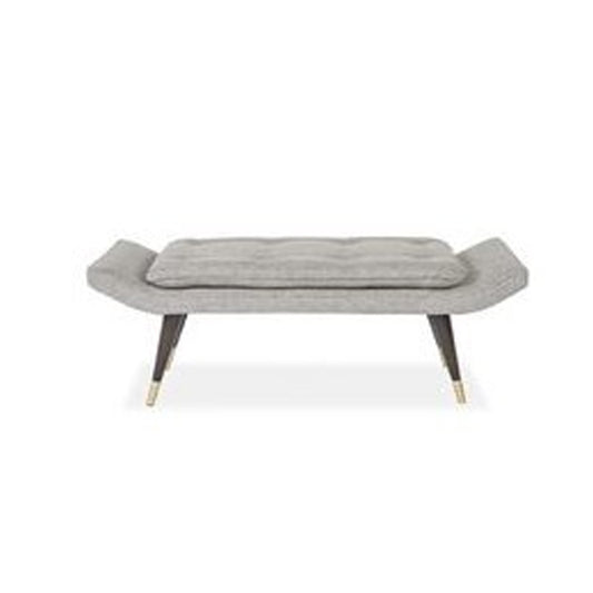 Daewon Gray Modern Dining Benches