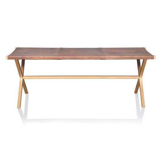 Celli Brown Contempory Classic Dining Benches