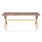 Celli Brown Contempory Classic Dining Benches