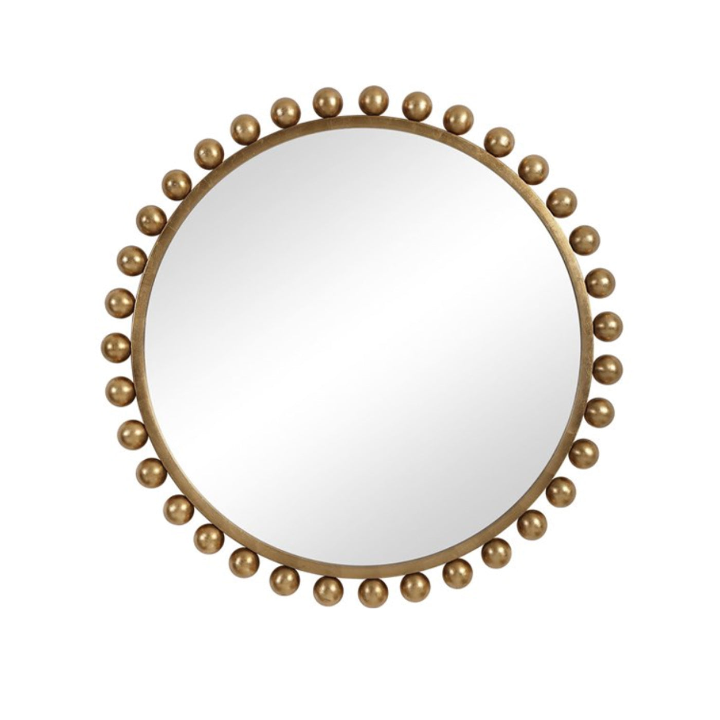 Aryana Golden  Brushed  Round Mirrors