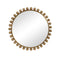 Aryana Golden  Brushed  Round Mirrors