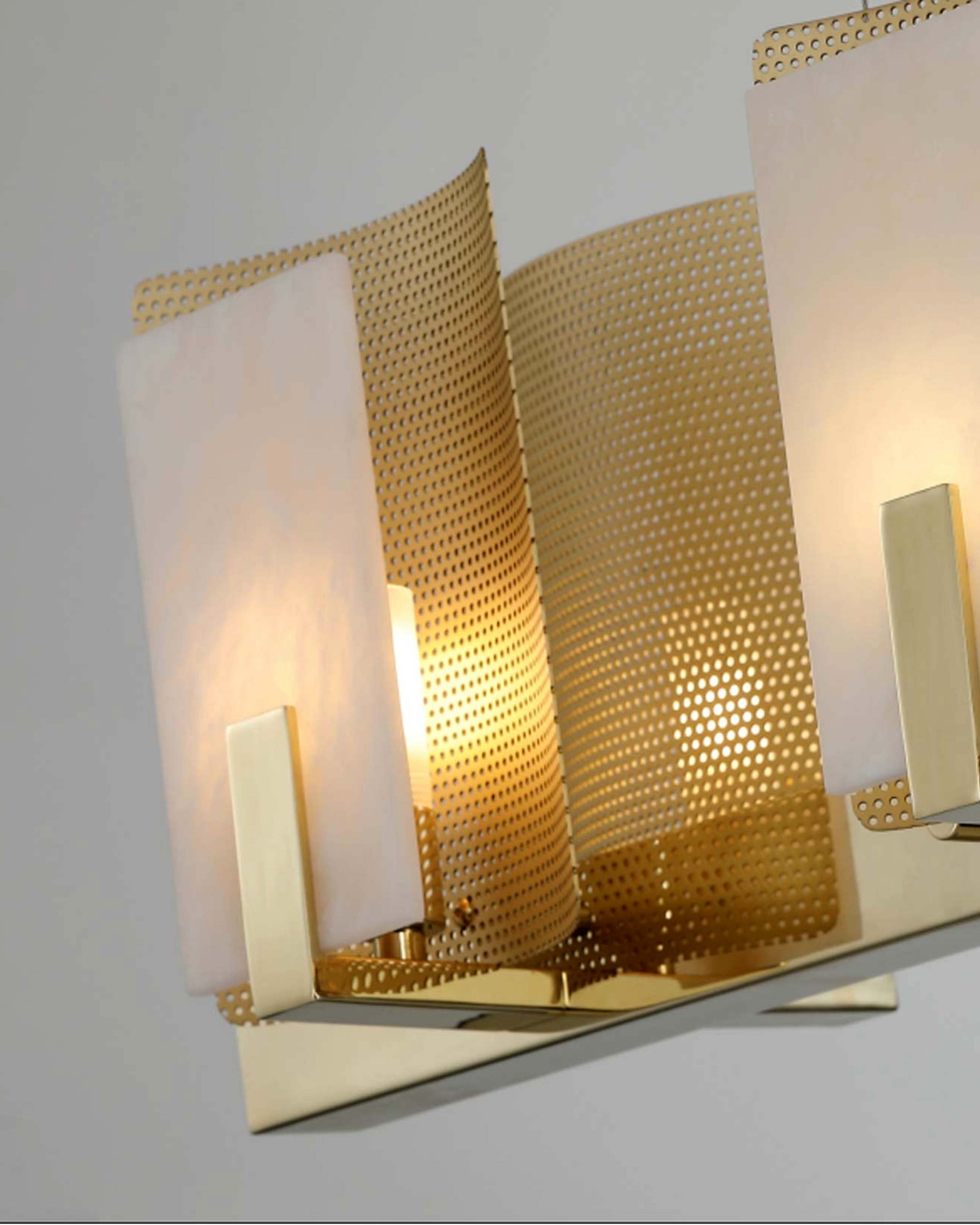 Avis Golden Metal Wall Sconces For Bedroom Lights