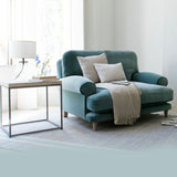 Dorothy Modern Blue 1 Seater Sofas