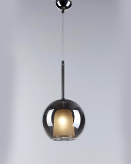 Yamato luxury black crystal wall light with pendant