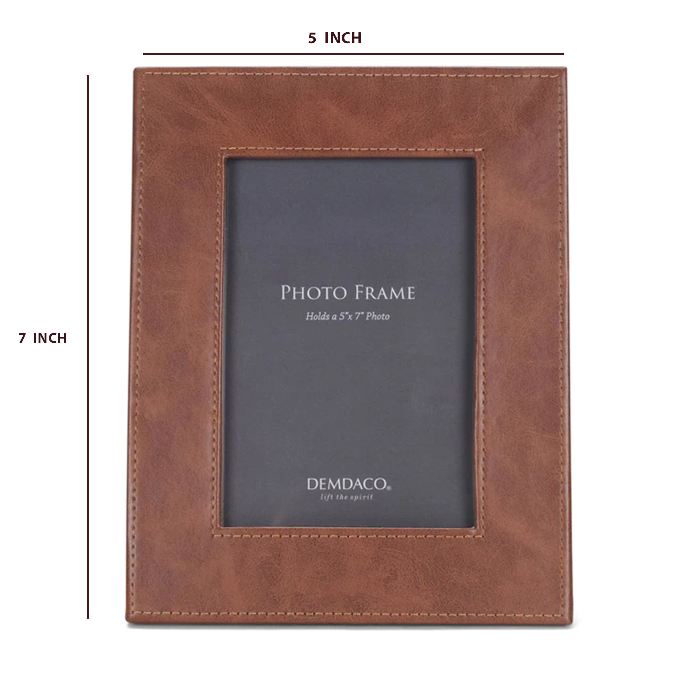 Ana brown leather  Photo Frames