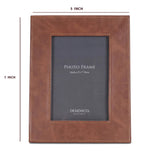 Ana brown leather  Photo Frames