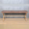 Walker Brown Luxury Solid Wood Dining Benches